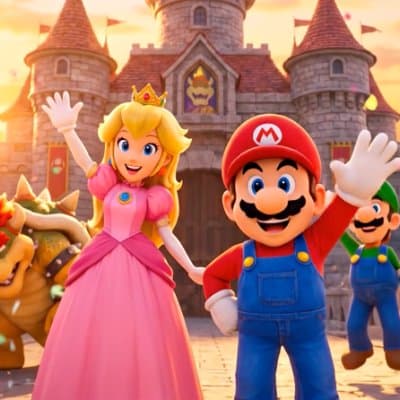 Super Mario Adventure Game